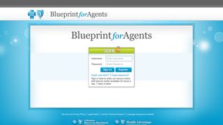 Blueprint for Agents - Log in