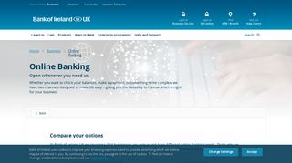 Online Banking - Bank of Ireland UK