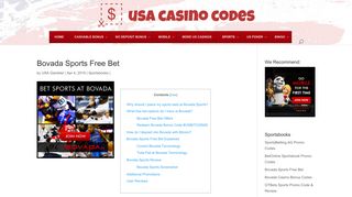 Bovada Sports Betting Review & Free Bet Welcome Bonus Feb 2019