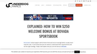 EXPLAINED: How to win $250 Welcome bonus at Bovada Sportsbook ...