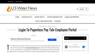 www.securitasepay.com - Login To Paperless Pay Talx Employee Portal