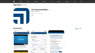 LPL Financial Mobile on the App Store - iTunes - Apple