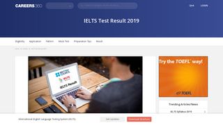 IELTS Results 2019 (January IELTS Scores) - By British Council / IDP