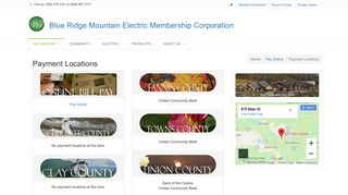 Payment Locations - Blue Ridge Mountain EMC