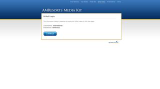 AMResorts Media Kit