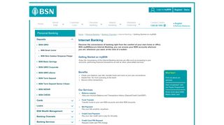 Bsn Internet Banking Login And Support