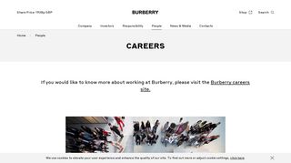 burberry career