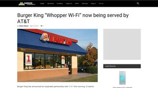 Does Burger King Have Wi-Fi