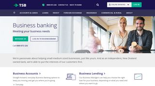 Business Banking - Banking solutions | TSB - TSB Bank