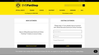 My Account - Official Borussia Dortmund Online Fanshop