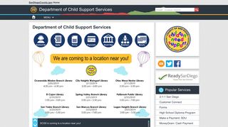 Department of Child Support Services - County of San Diego