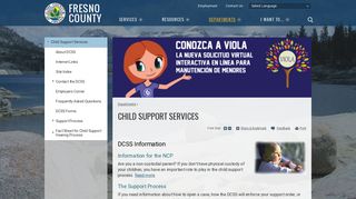 Child Support Services | County of Fresno