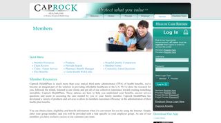 Caprock Health Plans | Members