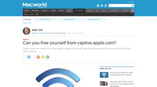 Can you free yourself from captive.apple.com? | Macworld