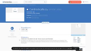 40 Similar Sites Like Cardrockcafe.cc - SimilarSites.com