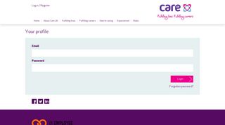 Care UK: Manage Your Registered Profile