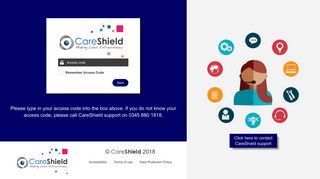 Access code - Myrus - CareShield