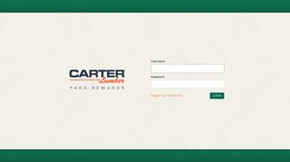 Customer Login | Carter Lumber