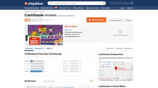 CashDazzle Reviews - 12 Reviews of Cashdazzle.com | Sitejabber