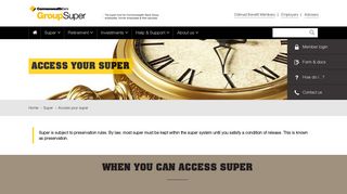 Access your super - Commonwealth Bank Group Super