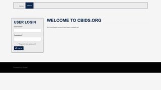 Welcome to cbids.org | cbids.org