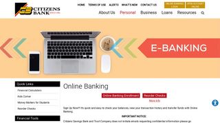 Online Banking | Citizens Bank