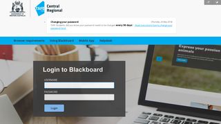 Blackboard Learn - Central Regional TAFE