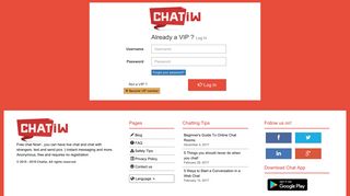 Chatiw - VIP Log In