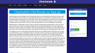 Sign up com chatroulette Top 26+