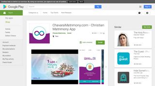 ChavaraMatrimony.com - Christian Matrimony App - Apps on Google ...