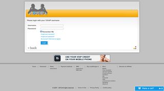 Please login with your 12VoIP username - 12VoIP | cheap calls all ...