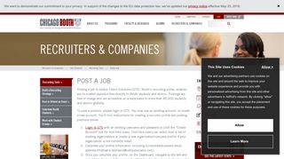 Post a Job | The University of Chicago Booth School of Business