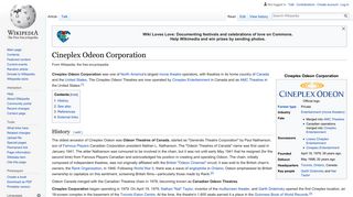 Cineplex Odeon Corporation - Wikipedia