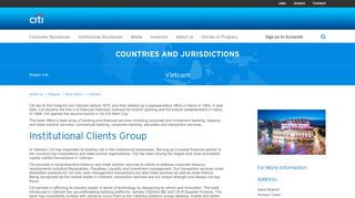 Citi | Asia Pacific | Vietnam - Citigroup