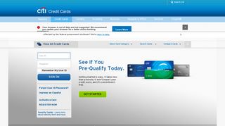 Credit Card Offers & Account Login – Citi.com