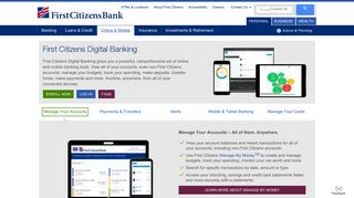 Digital Banking | Online & Mobile Banking | First Citizens Bank