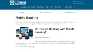 Mobile Banking – Citizens Bank and Trust