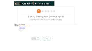Citizens National Bank - Online Banking - myebanking.net
