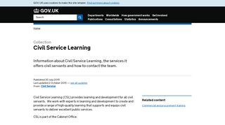 Civil Service Learning - GOV.UK