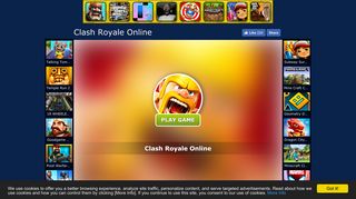 online clash royale game