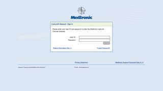 CareLink Clinician Website - Medtronic CareLink Network