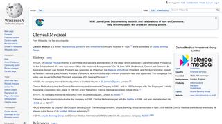 Clerical Medical - Wikipedia