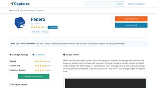 Fenero Reviews and Pricing - 2019 - Capterra