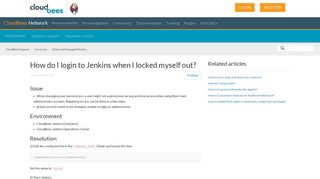 How do I login to Jenkins when I locked myself out? – CloudBees ...