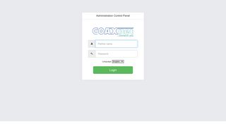 COAXNET - Administration Control Panel