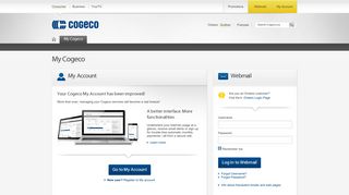 My Cogeco: Sign in to Webmail | High Speed Internet | Cogeco Québec