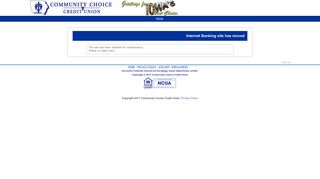 Login - Community Choice Credit Union Online Banking