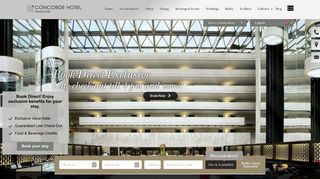 Concorde Hotel Singapore: Hotel in Orchard - Official Site