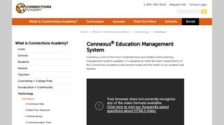 Connexus® | Connections Academy's Online Learning Platform