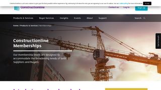 Constructionline Supplier Memberships - Constructionline